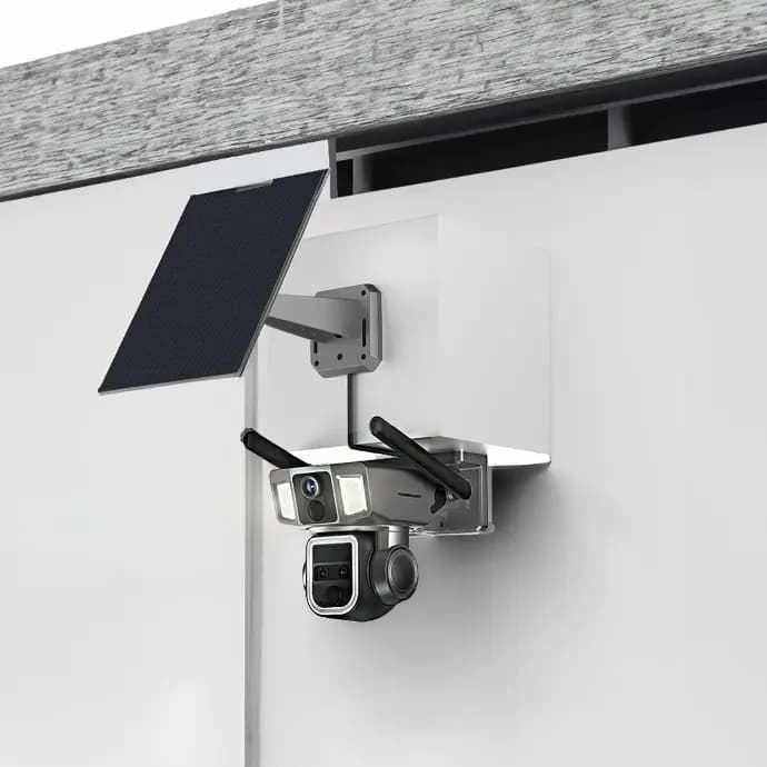 دوربین 360 هکراه با دو لنز پاورولوژی Powerology 4G/WiFi 360° Dual Lens Outdoor Camera — تصویر ۶