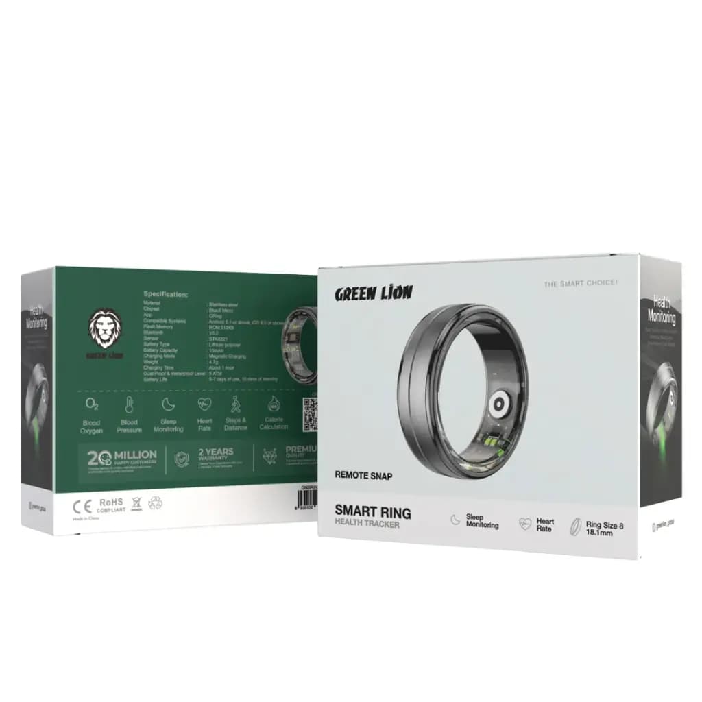 حلقه هوشمند گرین لاین Green Lion Smart Health Tracker Ring — تصویر ۱۰