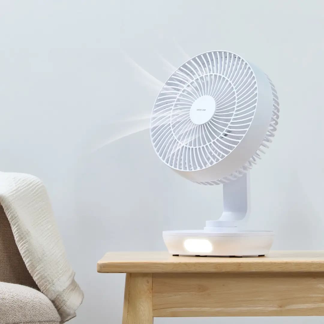 پنکه رو میزی گرین لاین Green Lion 8″ Desktop Fan Rechargeable — تصویر ۹