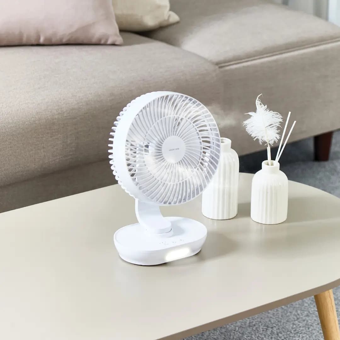 پنکه رو میزی گرین لاین Green Lion 8″ Desktop Fan Rechargeable — تصویر ۱۰