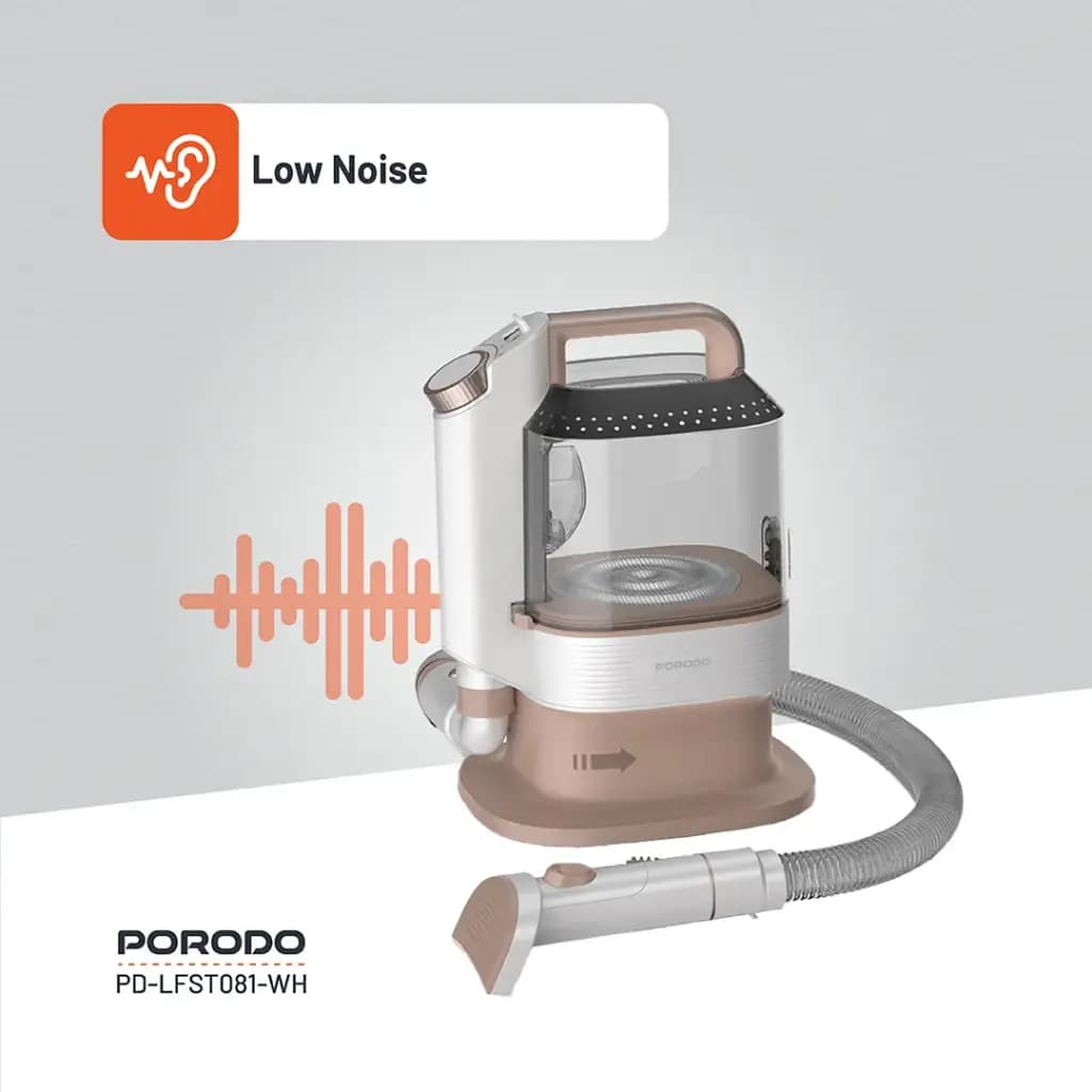 کیت آرایش و تمیزکننده حیوانات خانگی پورودو لایف‌استایل Porodo Lifestyle Pet Grooming Kit Trimmer & Vacuum — تصویر ۴