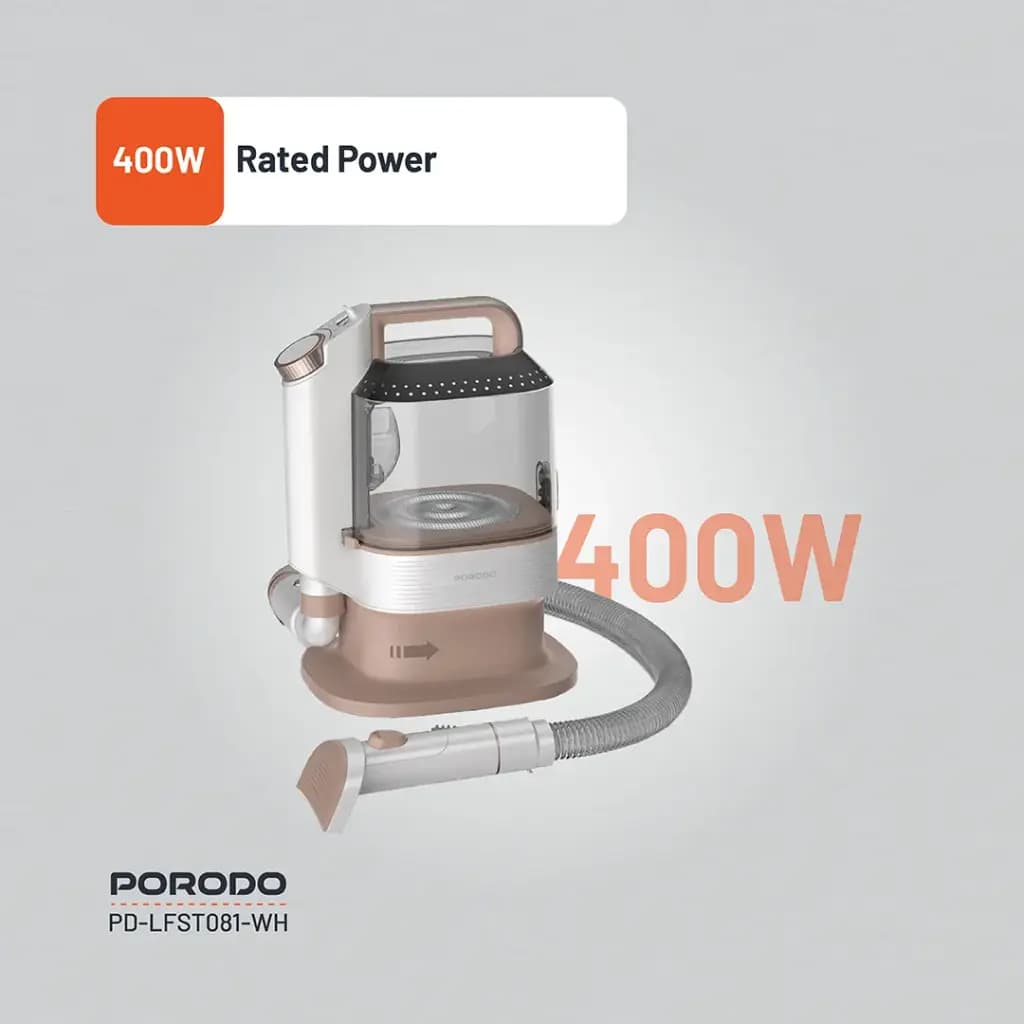 کیت آرایش و تمیزکننده حیوانات خانگی پورودو لایف‌استایل Porodo Lifestyle Pet Grooming Kit Trimmer & Vacuum — تصویر ۶
