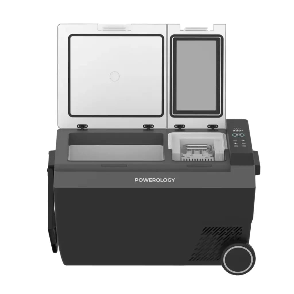 یخچال و یخساز پاورولوژی Powerology Portable Outdoor Fridge &amp; Ice Maker P90CARFRZ