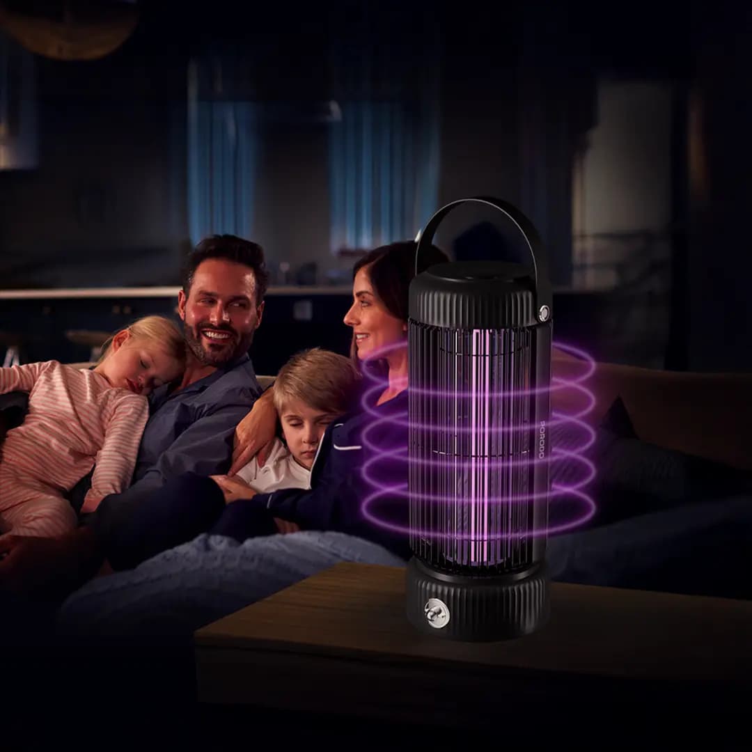 حشره کش برقی پرودو Porodo Lifestyle Portable Mosquito Zapper — تصویر ۵