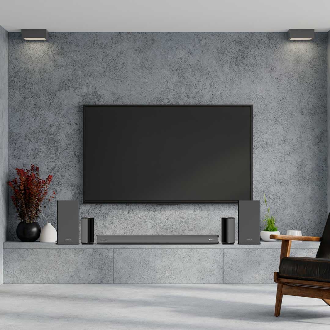 سینما خانگی پاورولوژی Powerology 5.2.4CH Dual Woofer Wireless Home Theater — تصویر ۸