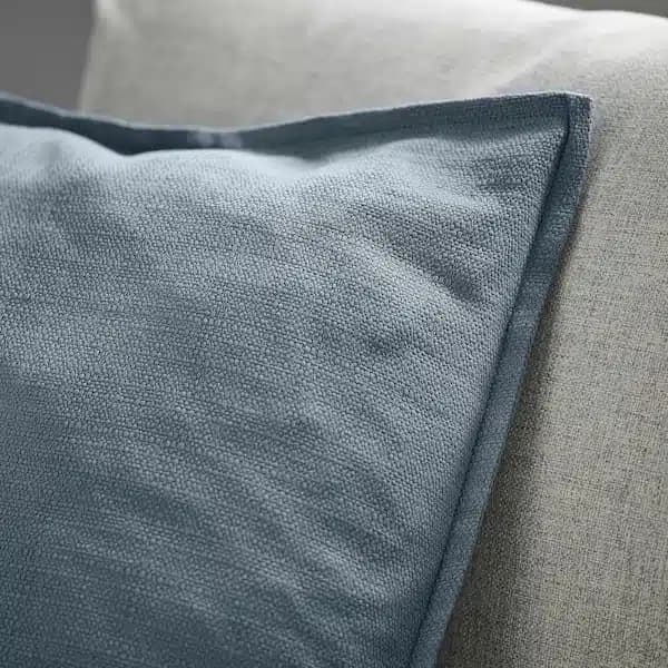 کاور کوسن ایکیا LAGERPOPPEL آبی-خاکستری، 50×50 سانتی‌متر — تصویر ۱۰