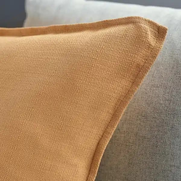 کاور کوسن ایکیا LAGERPOPPEL زرد-بژ، 50×50 سانتی‌متر — تصویر ۸