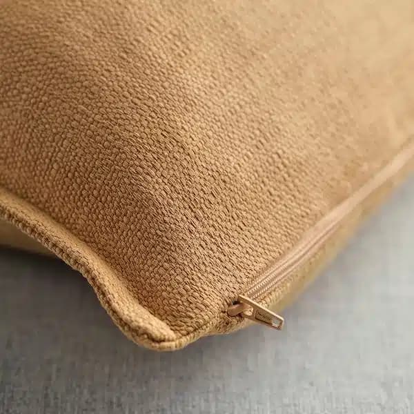 کاور کوسن ایکیا LAGERPOPPEL زرد-بژ، 50×50 سانتی‌متر — تصویر ۷