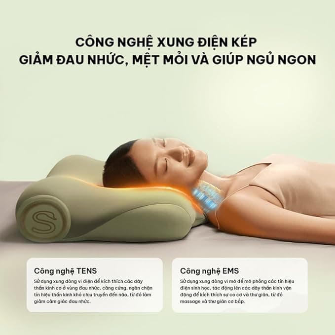 بالشت طبی و ماساژور گردن SKG P5 Neck Massage Pillow — تصویر ۵
