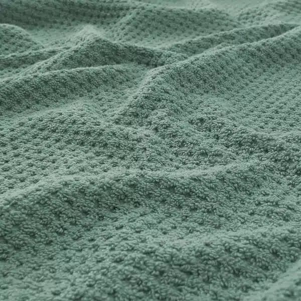 حوله دست و صورت فیروزه ای ایکیا GULVIAL سایز 30×30 سانتیمتر — تصویر ۵