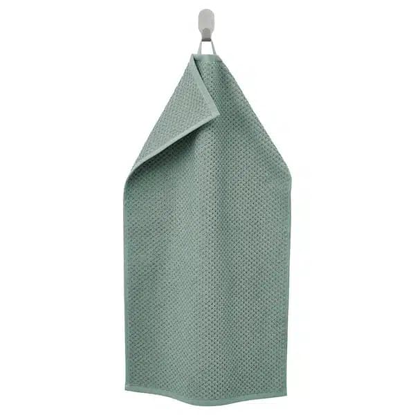 حوله دستی فیروزه ای ایکیا GULVIAL سایز 40×70 سانتی‌متر — تصویر ۶