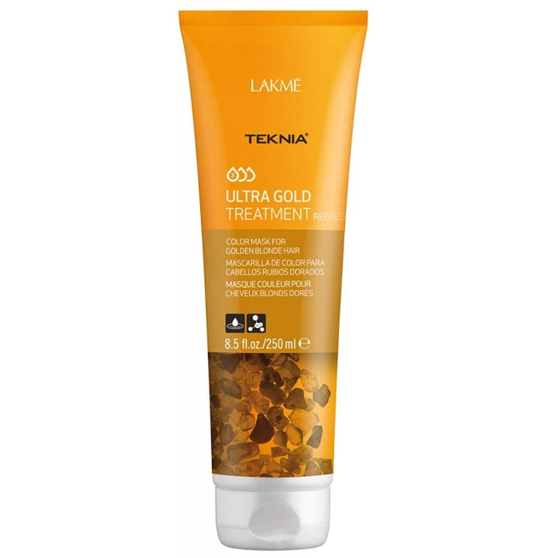 ماسک موهای طلایی و بلوند لاکمه Lakme مدل Teknia حجم 250 میل