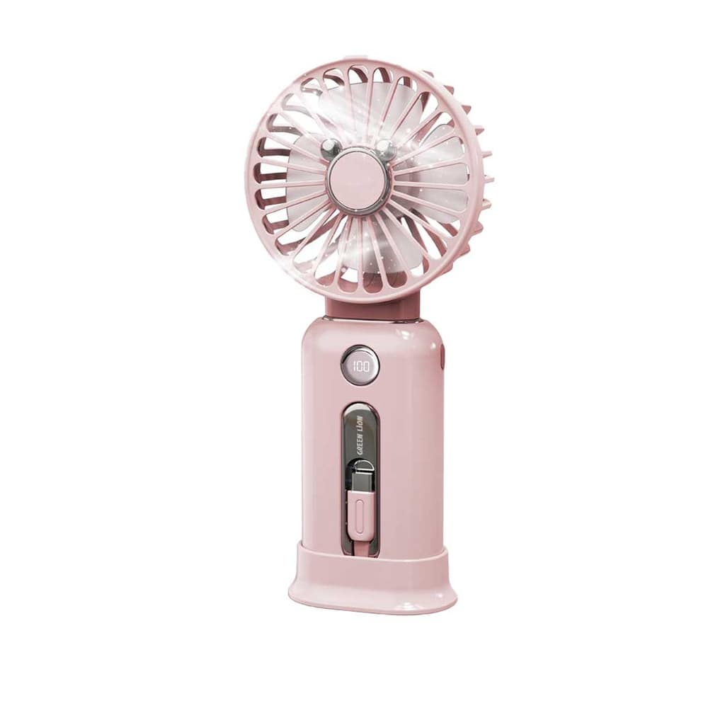 پنکه قابل حمل همراه با پاور بانک گرین لاین Green Lion Wind Mate Portable Power Bank & Fan