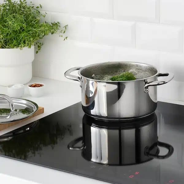 قابلمه درب دار استیل 5 لیتری ایکیا IKEA 365+ — تصویر ۵