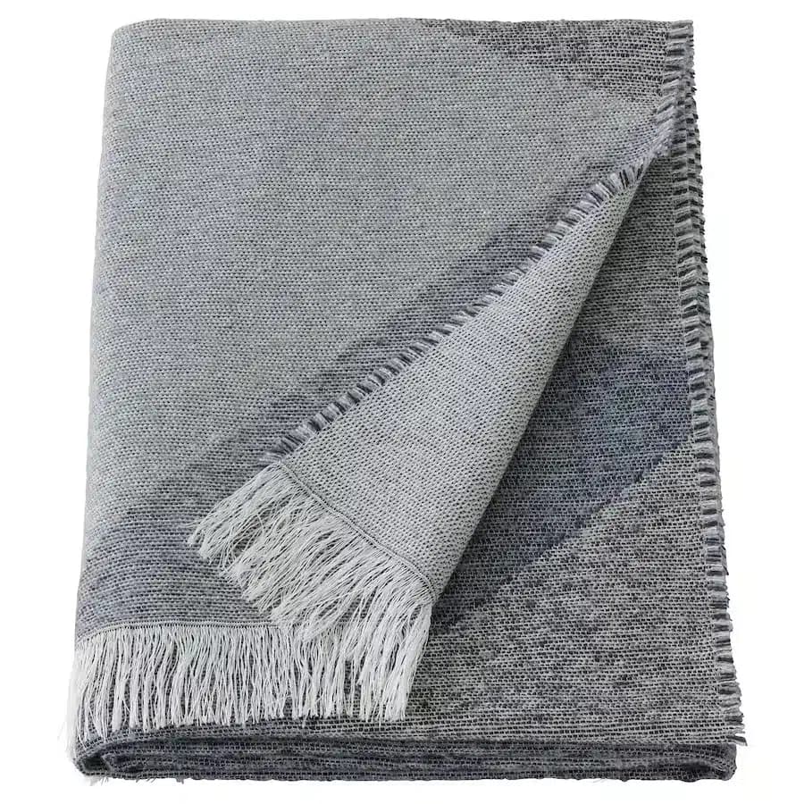 پتو/شال مبل ایکیا KROLLILJA سایز 130×170 سانتی‌متر