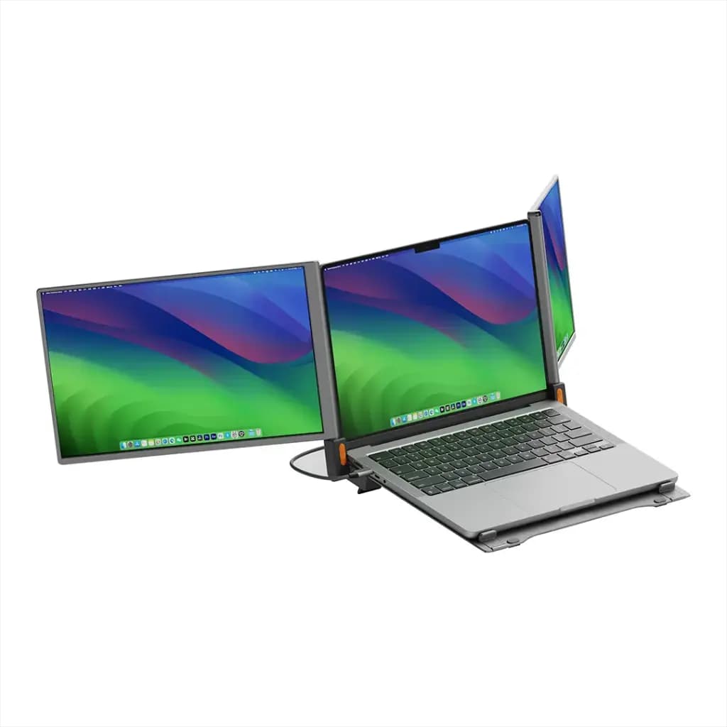 مانیتور دوگانه پاورولوژی Powerology Dual Screen Portable Monitor — تصویر ۷
