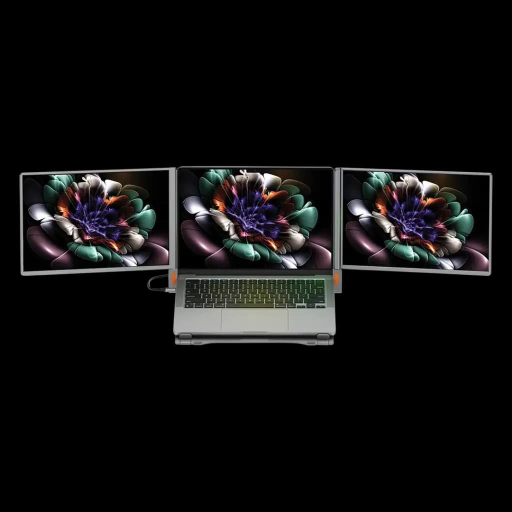 مانیتور دوگانه پاورولوژی Powerology Dual Screen Portable Monitor — تصویر ۶