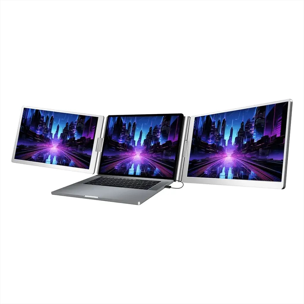 مانیتور دوگانه پاورولوژی Powerology Dual Screen Portable Monitor