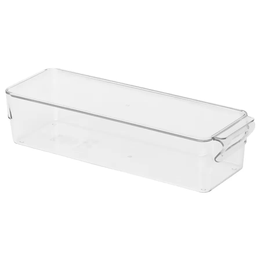باکس یخچالی شفاف ایکیا KLIPPKAKTUS سایز 32x10x8 سانتیمتر