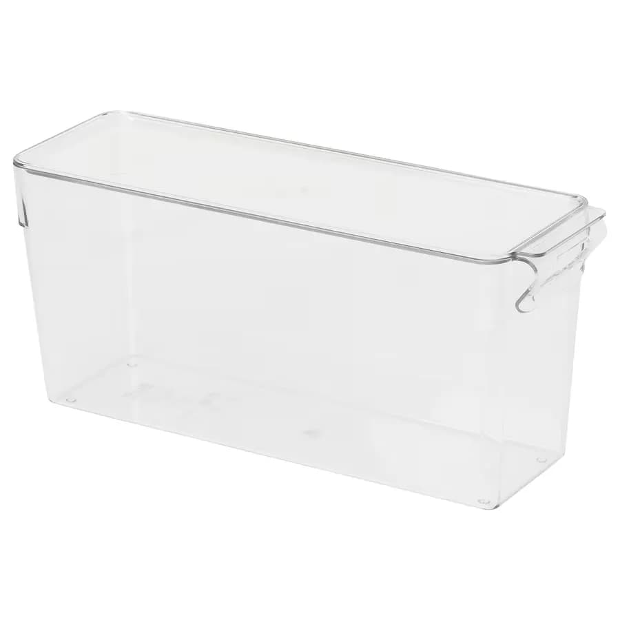 باکس یخچالی شفاف ایکیا KLIPPKAKTUS سایز 32x10x15 سانتی‌متر — تصویر ۲