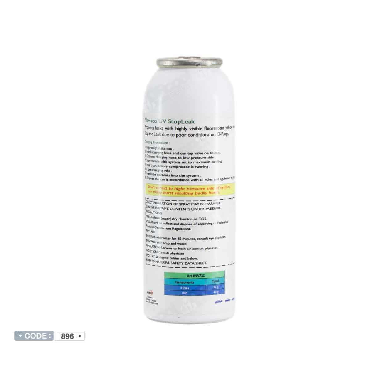 اسپری UV نشت یاب و نشت گیر کولر خودرو NEVISCO — تصویر ۵