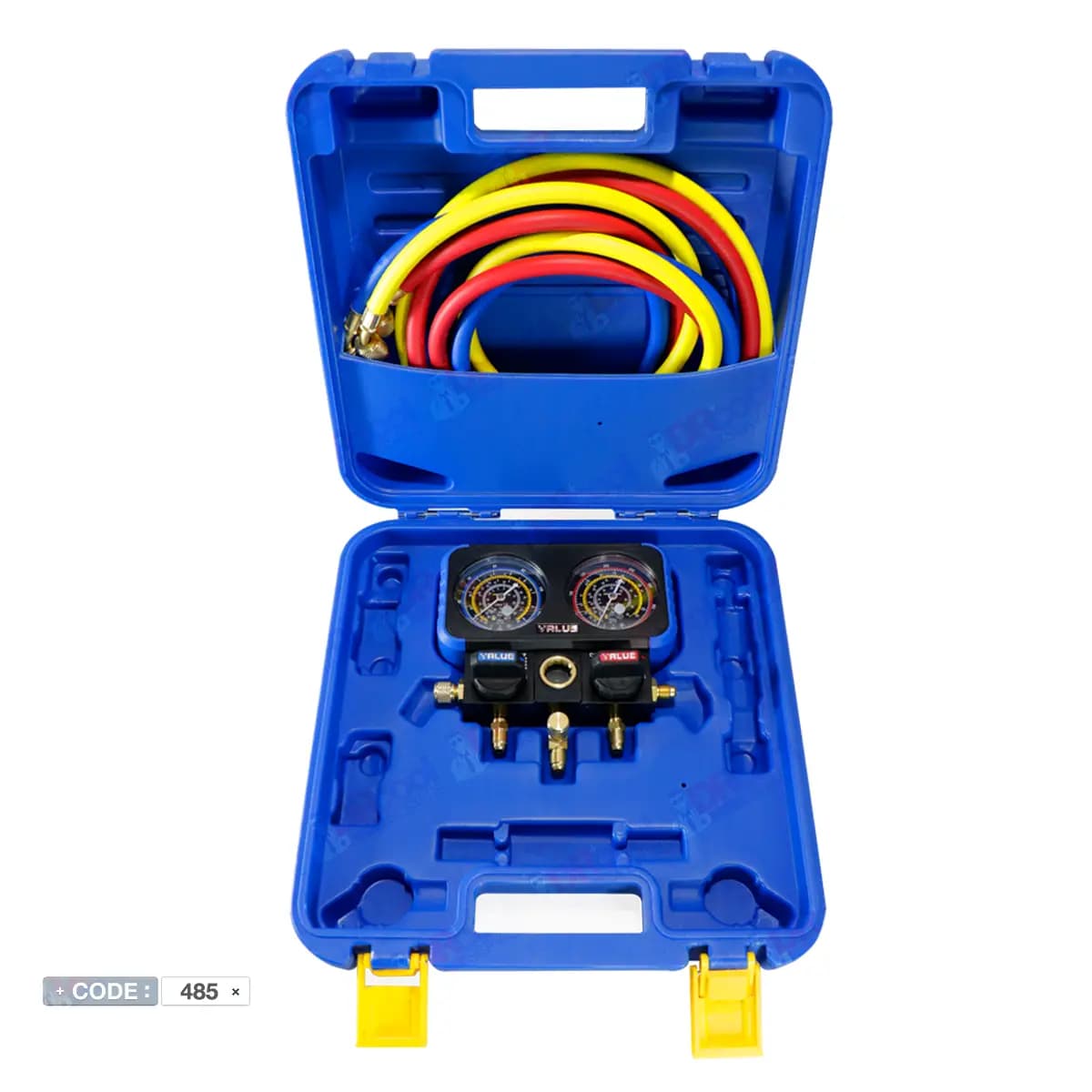 گیج اندازه گیری فشار کولر گازی مدل VRM2-B-0501 برند VAULE — تصویر ۵