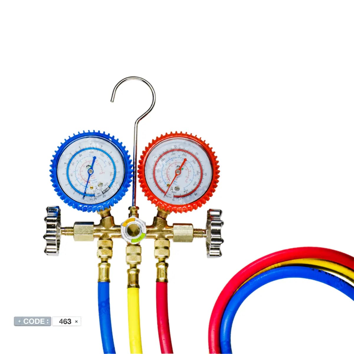 گیج شارژ گاز یخچال R134a برند eco tools مدل ET636