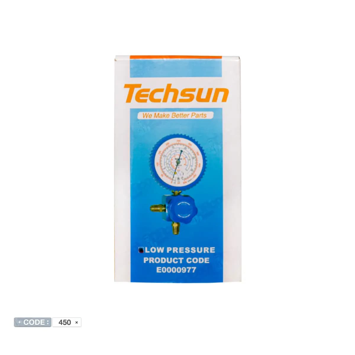 گیج تکی فشار پایین تکسان TECHSUN مدل 95240-DBF-A — تصویر ۳