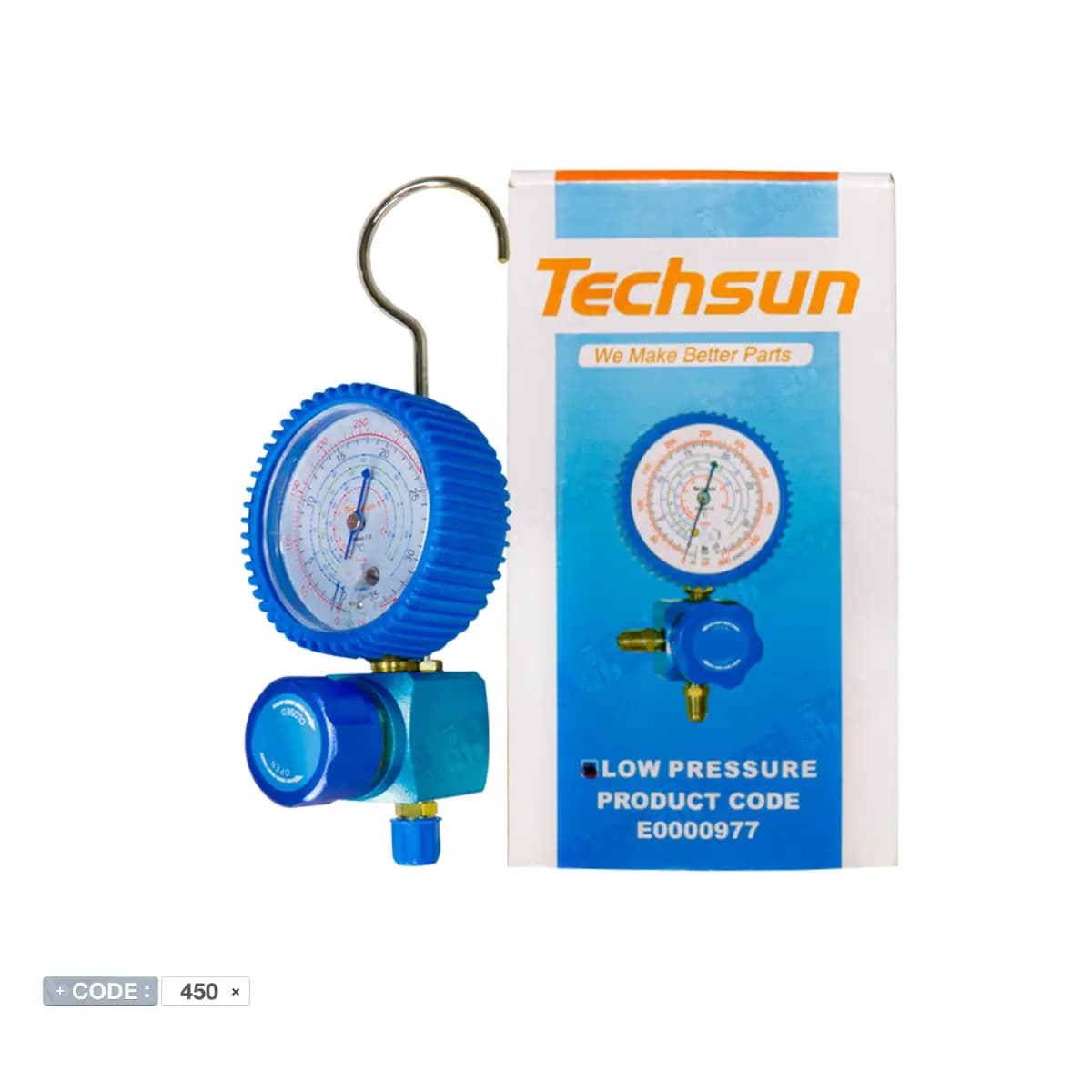 گیج تکی فشار پایین تکسان TECHSUN مدل 95240-DBF-A — تصویر ۶