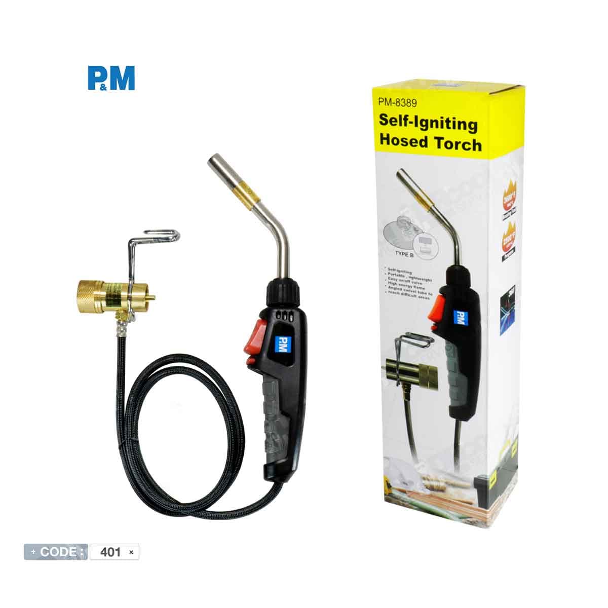 تورچ جوشکاری پی ام P&M مدل PM-8389 — تصویر ۲