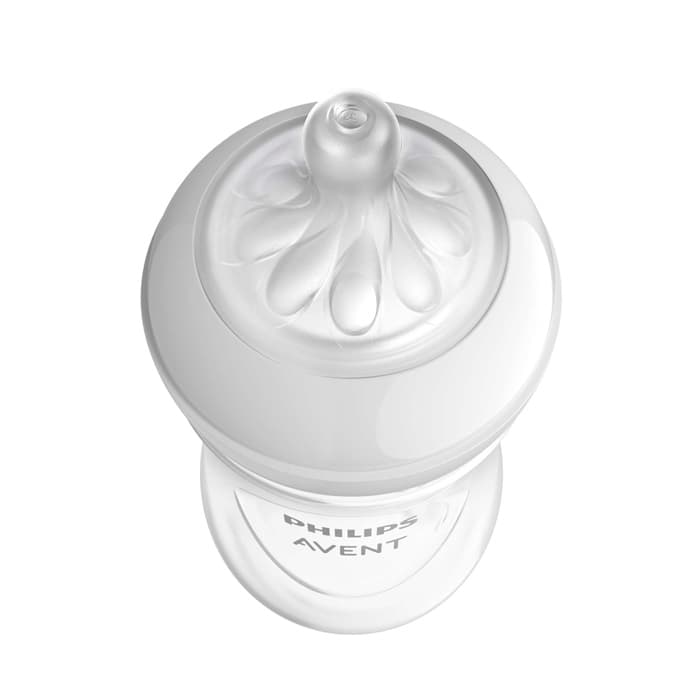 شیرخوری طلقی 260ml اونت Natural Response با سوپاپ Airfree (سرشیشه 3قطره) — تصویر ۵
