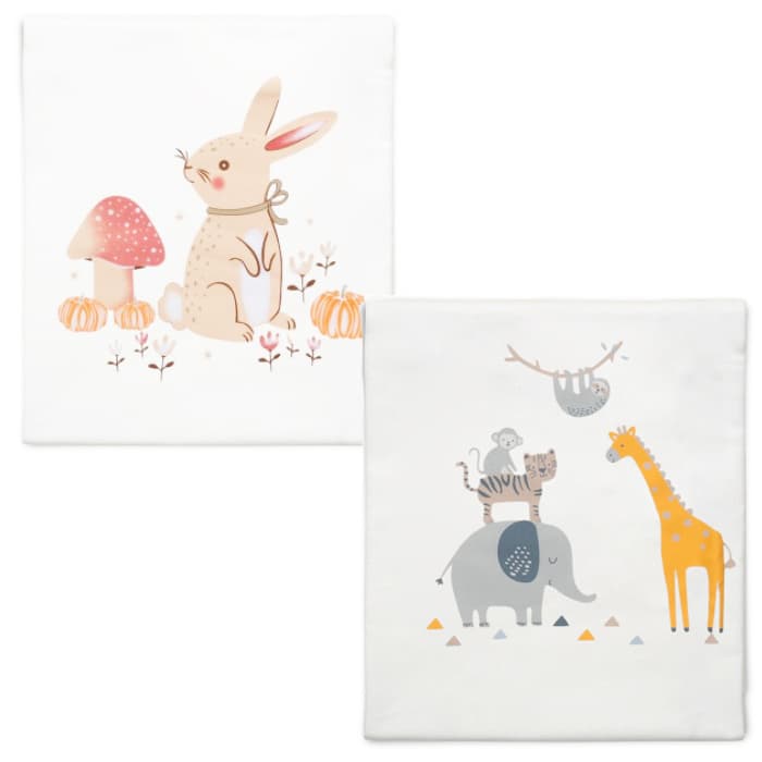 روانداز نخ پنبه ای bi baby سایز 90×80