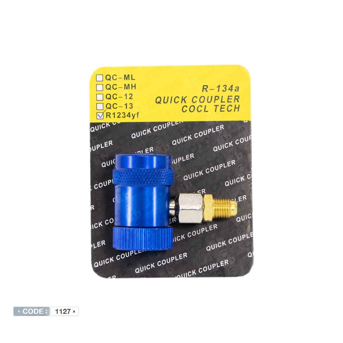 کوپلینگ شارژ گاز ماشین R1234yf برند COLC TECH