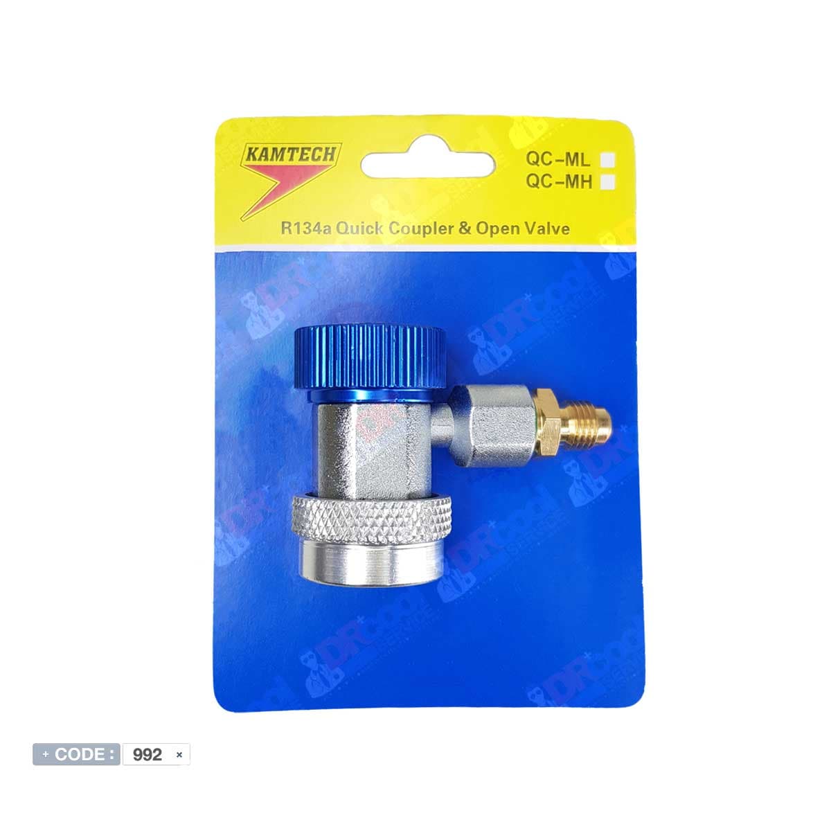 کوپلینگ شارژ گازR134a کولر ماشین مدل QC-ML برند KAMTECH — تصویر ۴