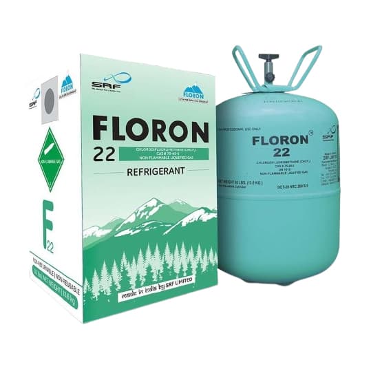 کپسول 13.6 کیلویی گاز R22 فلورون FLORON — تصویر ۶