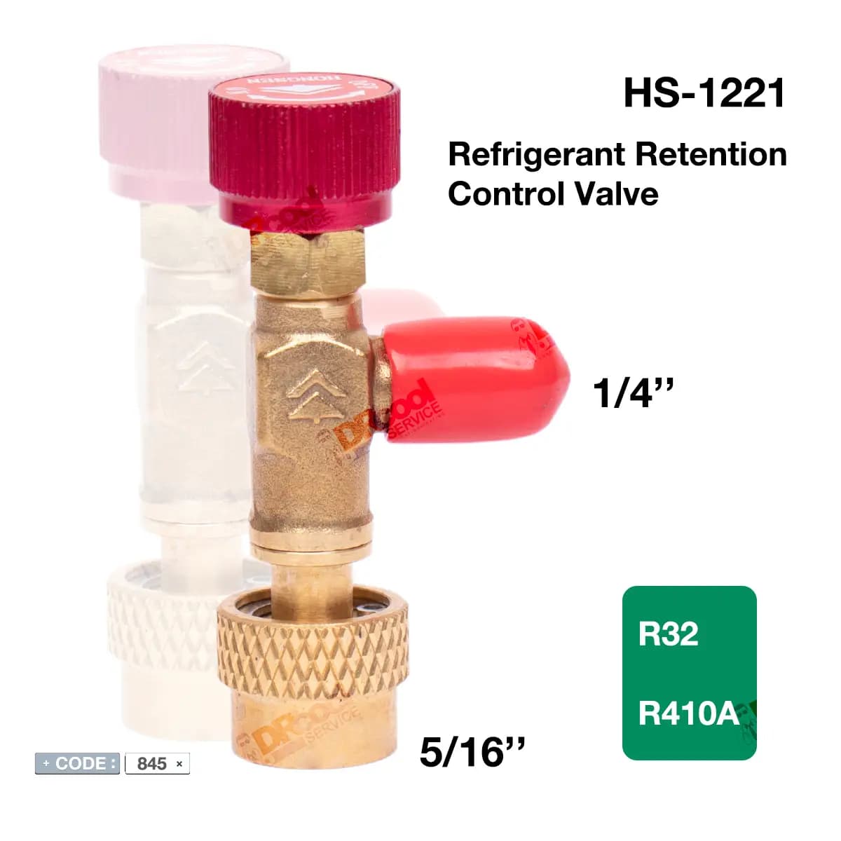 شیر اکسپوز گاز R410a کولر اسپلیت مدل HS-1221 برند هانگسن — تصویر ۲