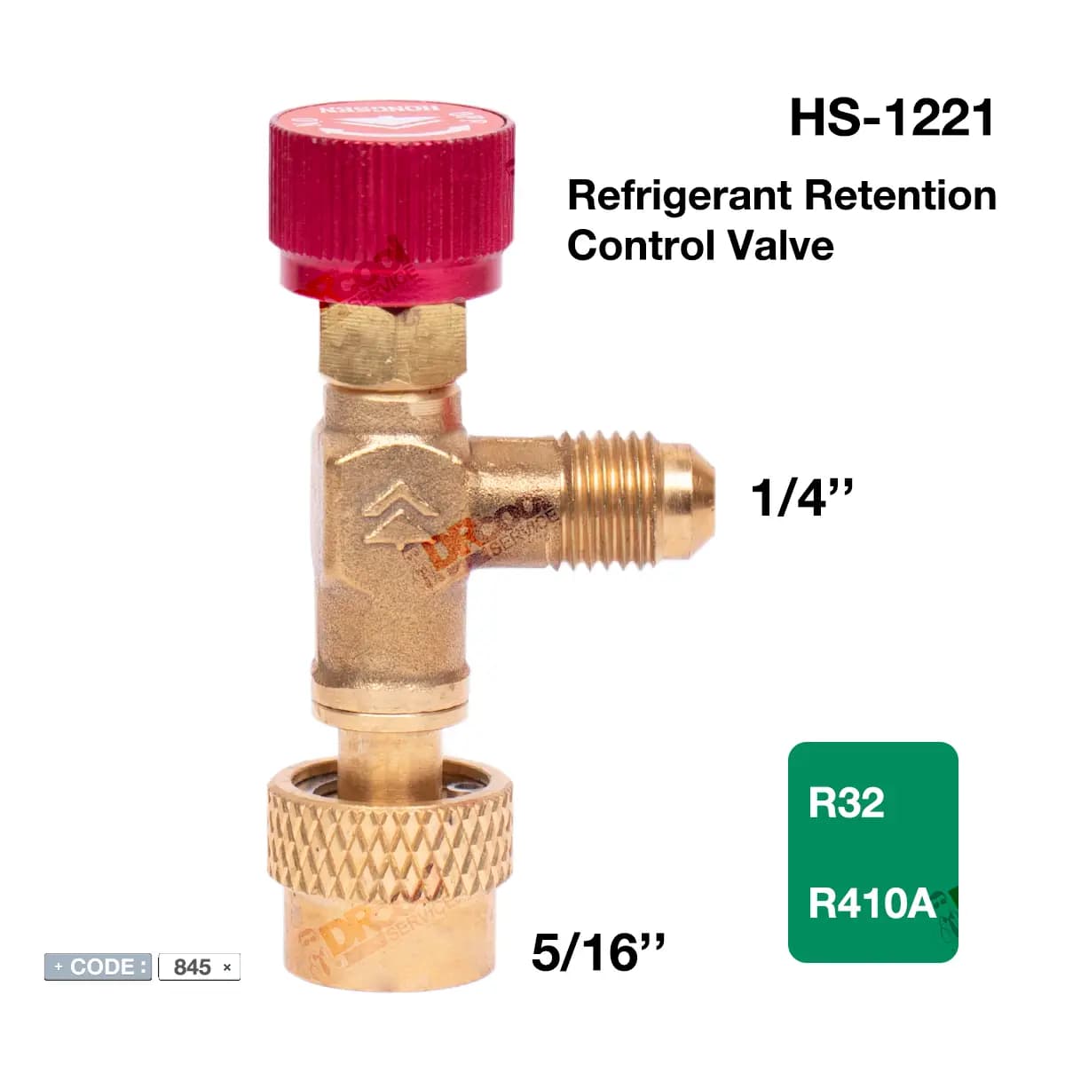 شیر اکسپوز گاز R410a کولر اسپلیت مدل HS-1221 برند هانگسن — تصویر ۵