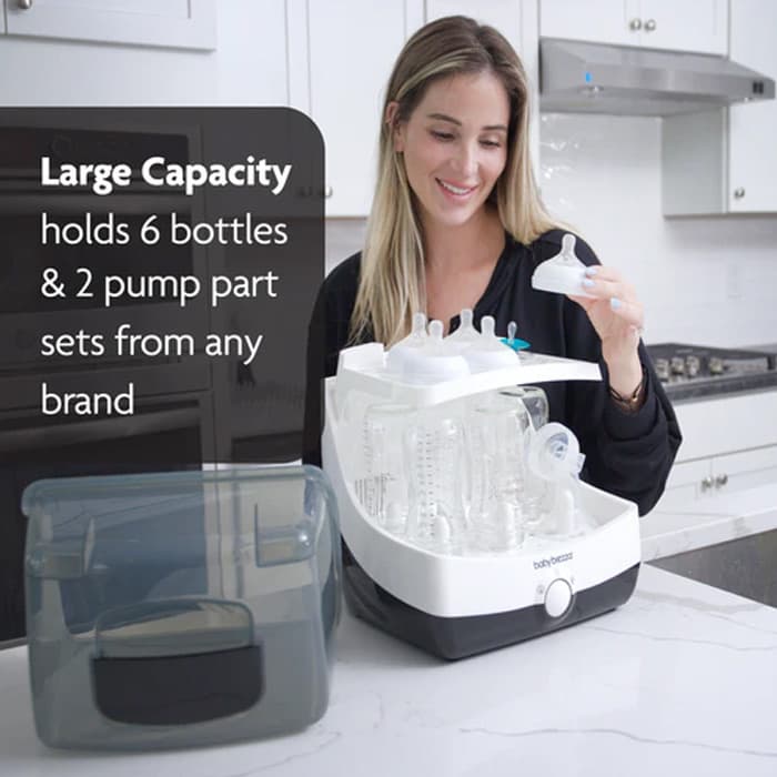 استریلایزر خشک کن دار فوق سریع بیبی برزا baby brezza — تصویر ۴