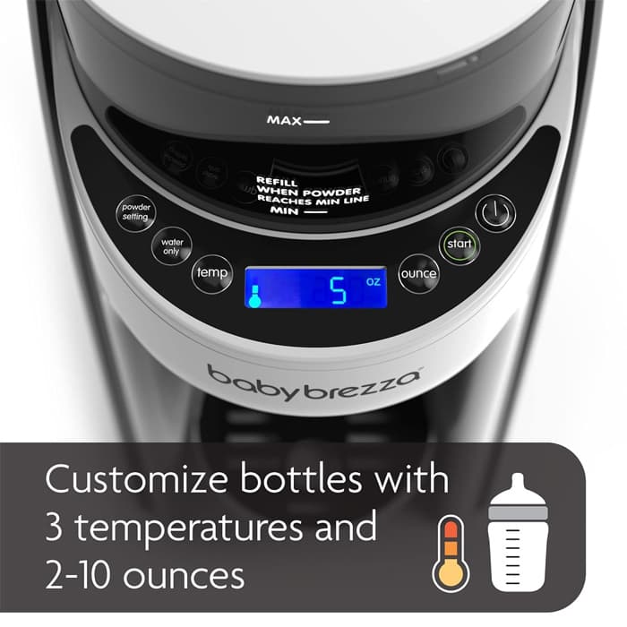 دستگاه شیرساز اتوماتیک بیبی برزا baby brezza مدل Formula Pro — تصویر ۸