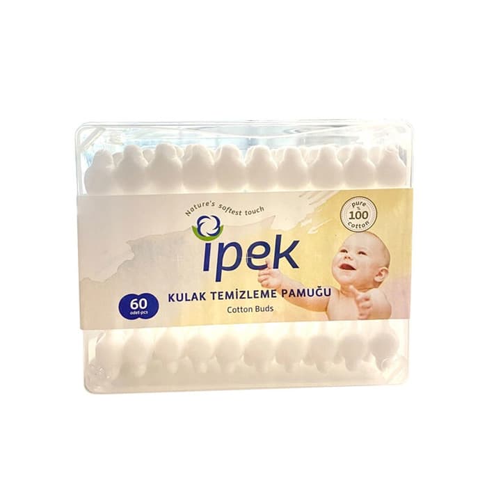 گوش پاک کن نوزاد 60 عددی ایپک ipek