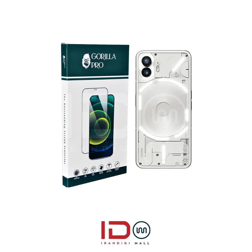 گلس و محافظ هیدروژلی (شفاف) بدنه گوشی ناتینگ مدل Nothing Phone 2