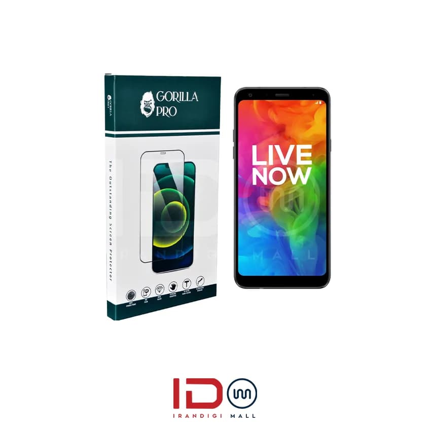 گلس و محافظ هیدروژلی (پرایوسی) نمایشگر گوشی ال جی مدل LG Q7