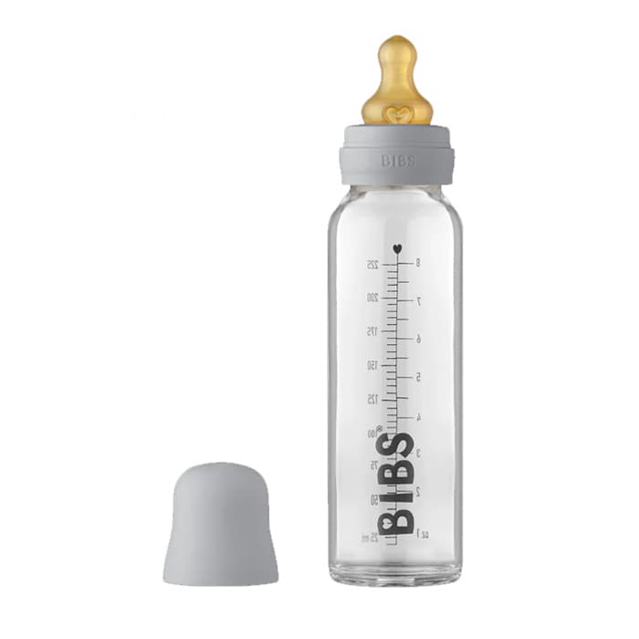 شیشه شیر پیرکس 225 میل بیبس BIBS رنگ Cloud (اورجینال) — تصویر ۸