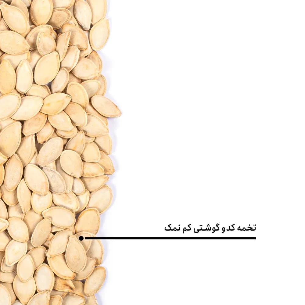 تخمه کدو گوشتی کم نمک اعلی — تصویر ۵