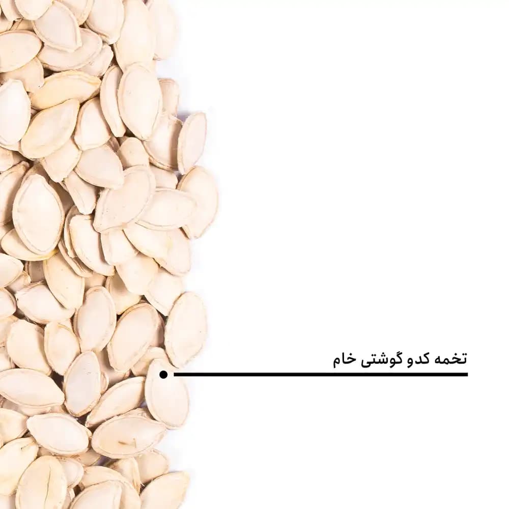 تخمه کدو گوشتی خام اعلی — تصویر ۵