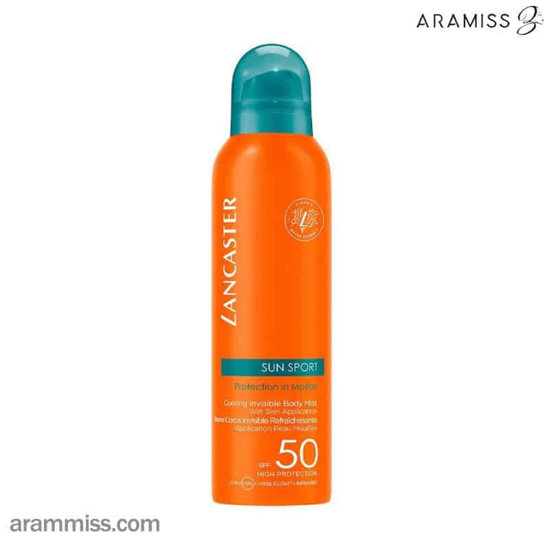 مایع ضد آفتاب ضد آب سان اسپورت SPF 50 لنکستر
