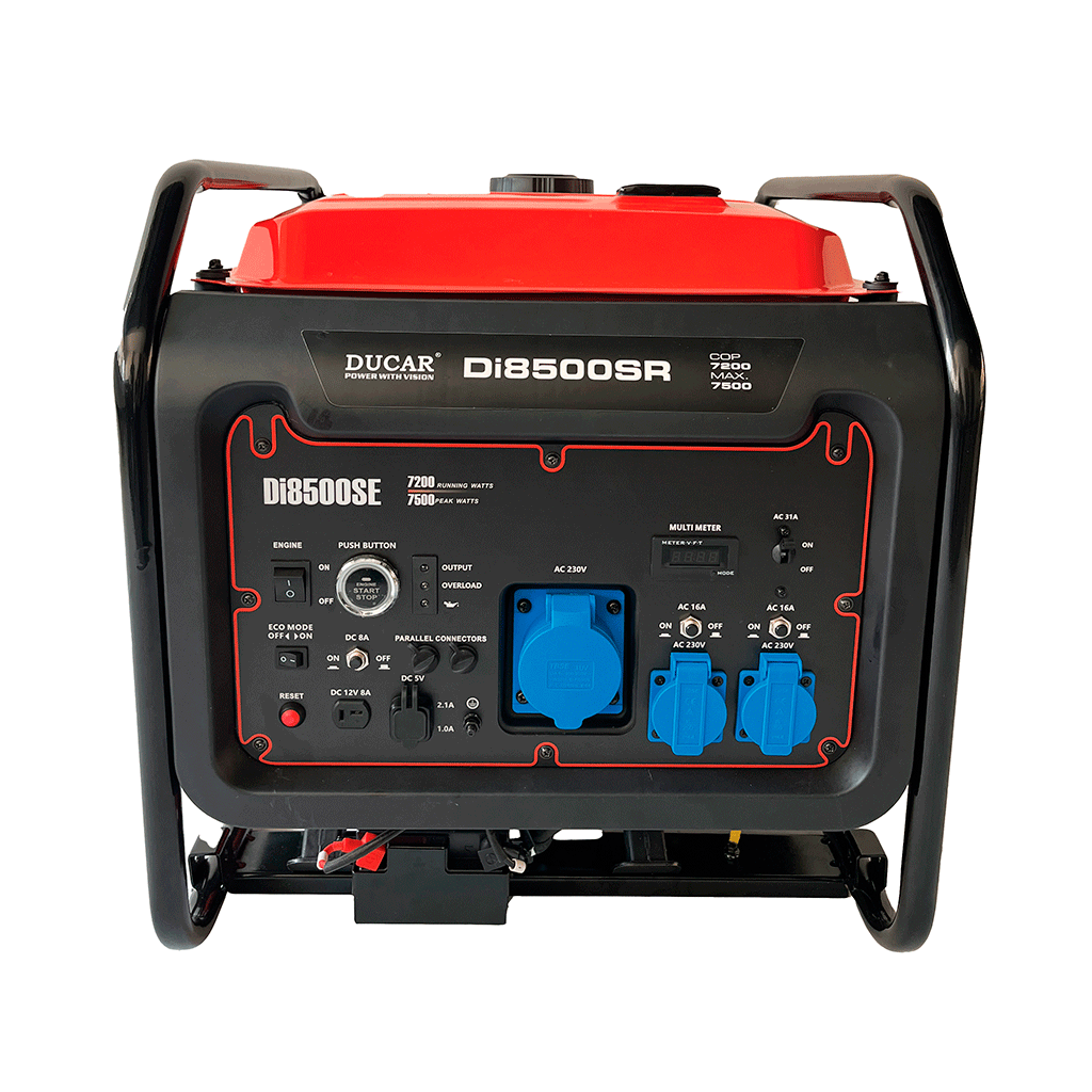 موتور برق اینورتری 7.2 کیلوات دوکار چین – Di8500E