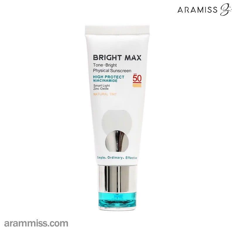 ضد آفتاب فیزیکال رنگی Tone Bright برایت مکس