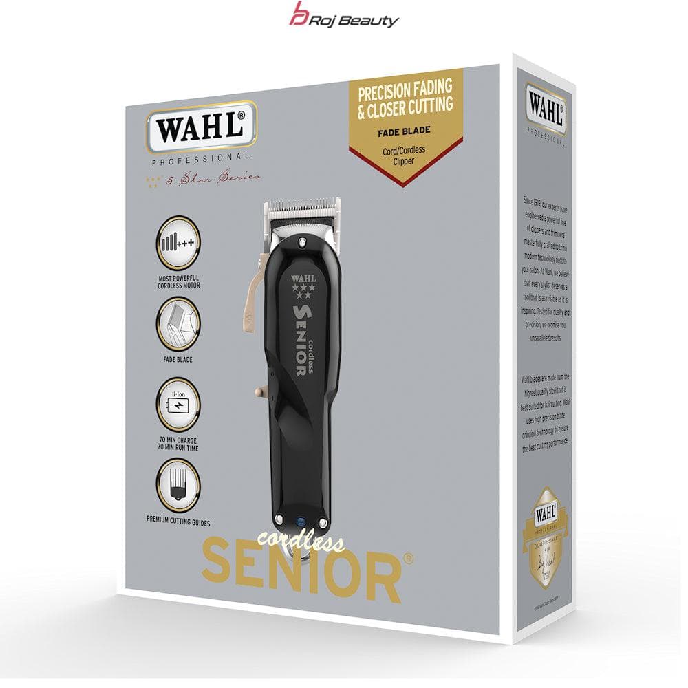 ماشین اصلاح وال سنیور wahl 5 star senior cordless — تصویر ۲