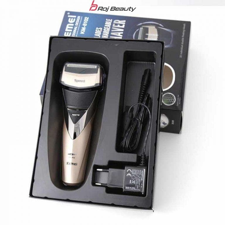 ریش تراش شیور ضدآب کیمی KEMEI KM-8102 — تصویر ۱۲